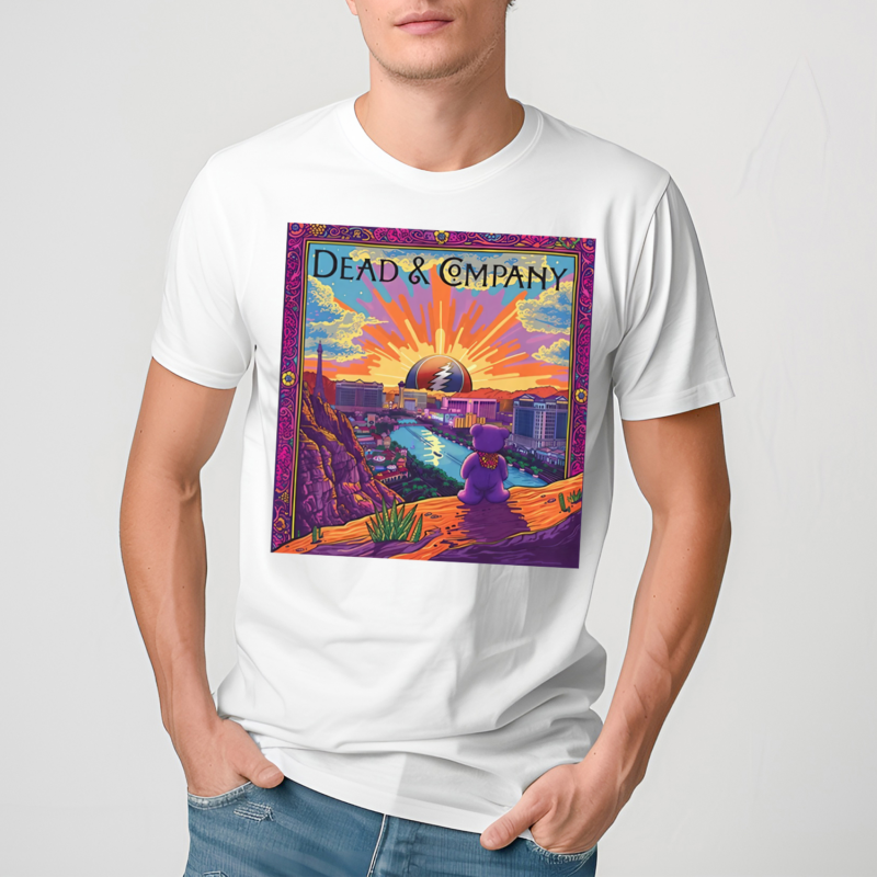 Dead And Company Live At The Sphere Las Vegas Residency Concert Shirt