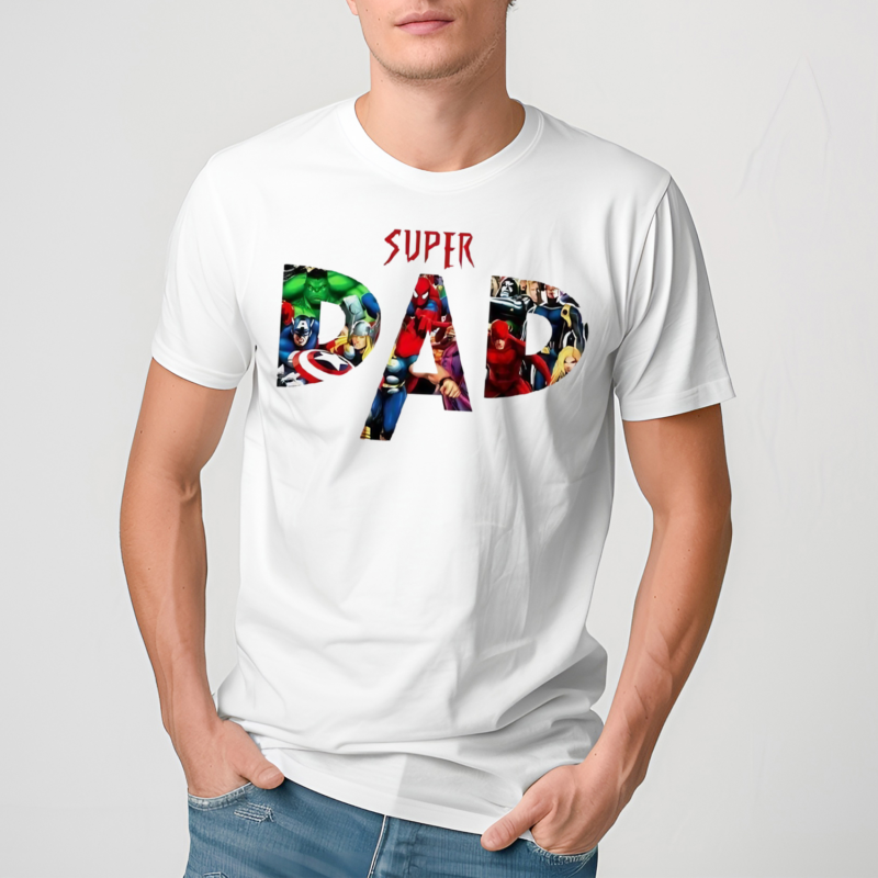 Avenger Super Dad Funny Best Dad Fathers Day Shirt