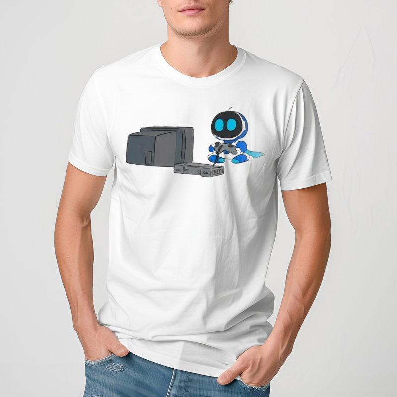 Playstation Astro Bot White Shirt