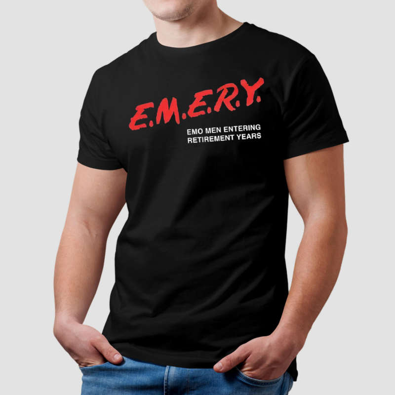 Premium Emery Emo Men Entering Retirement Years Shirt