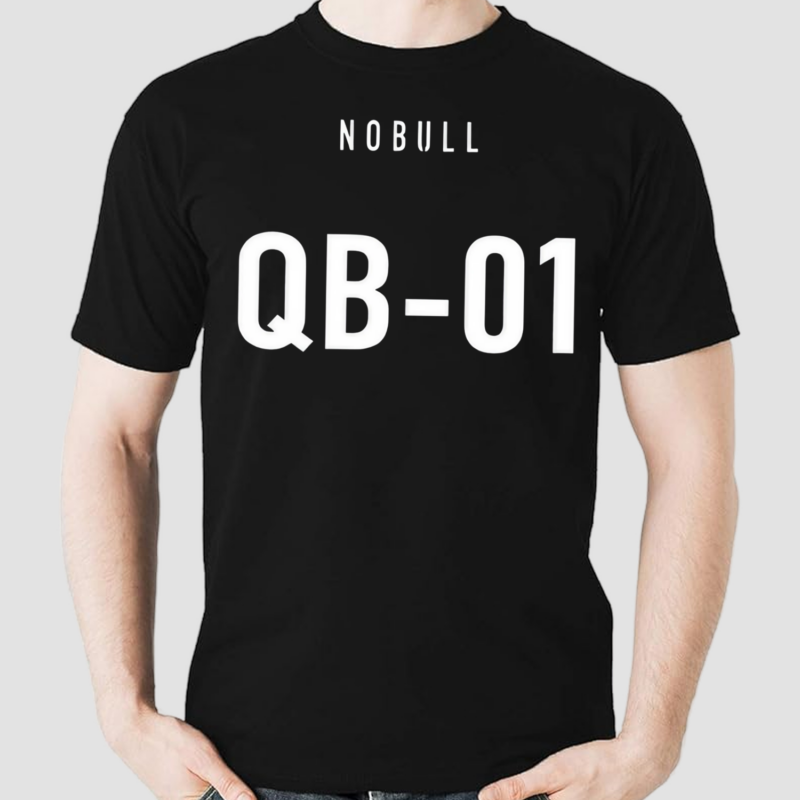 Will Levis Wearing Nobull Qb 01 Shirt