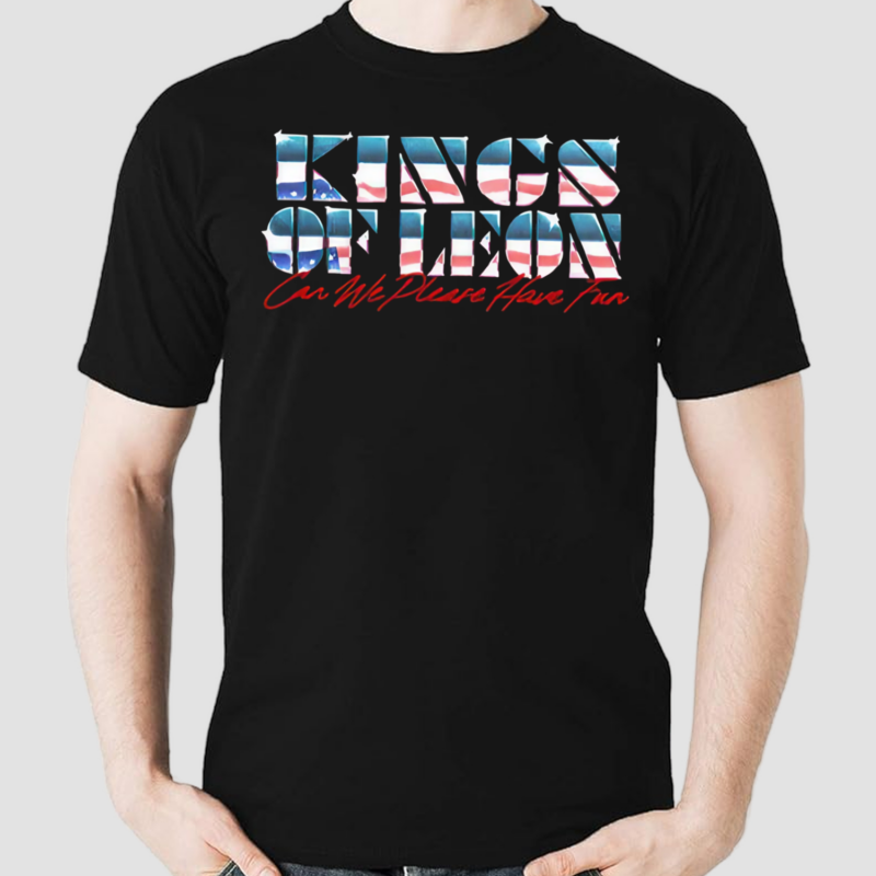 Kings Of Leon Kings Chrome Can We Please Have Fun Shirt