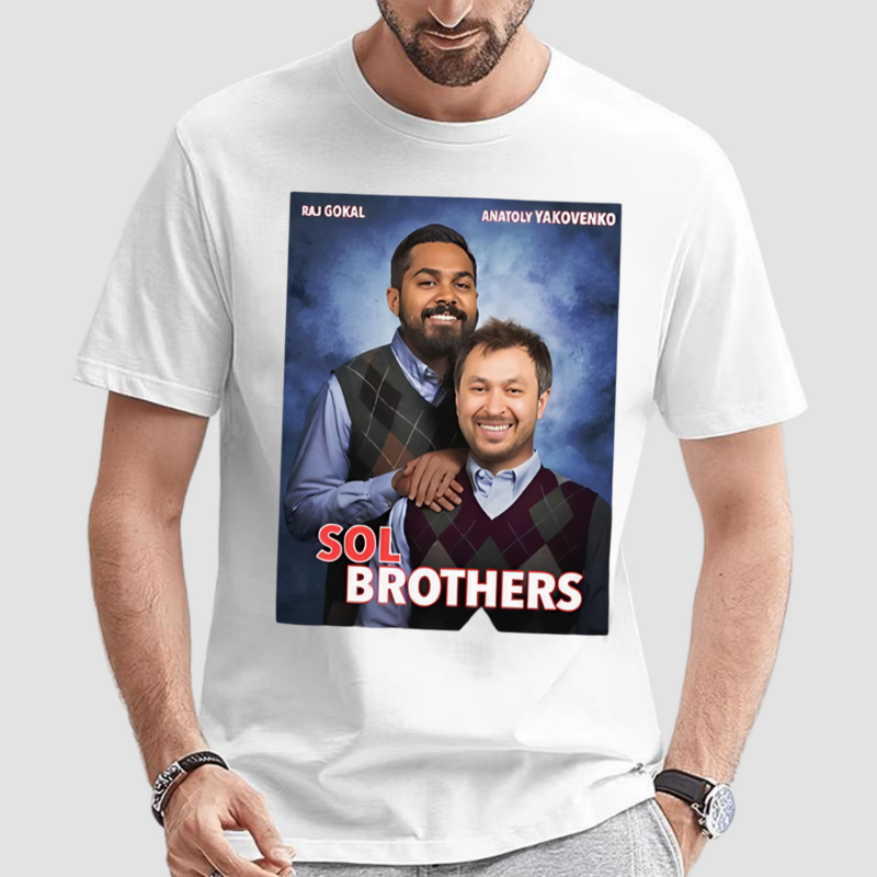 Raj Gokal And Anatoly Yakovenko Sol Brothers Shirt