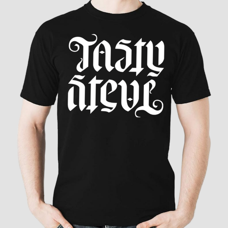 Ten OGg Merch Tasty Steve Ambigram Shirt