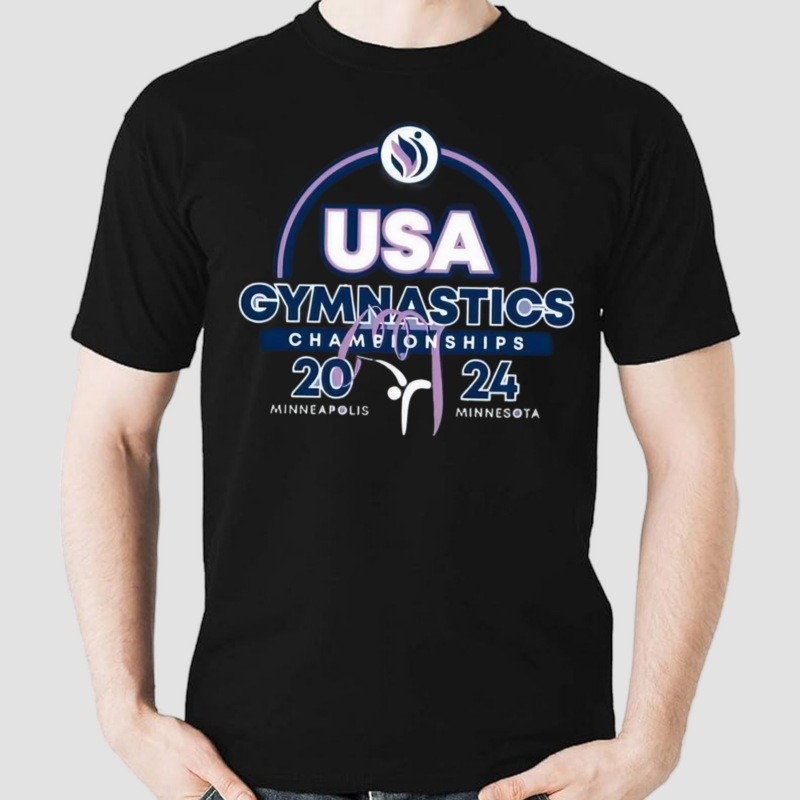 USA Gym Champs 2024 Violet Rhythmic Event Shirt