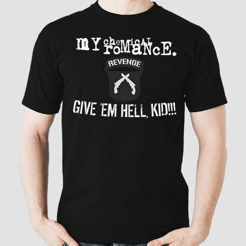 My Chemical Romance Revenge Give Em Hell Kid Shirt