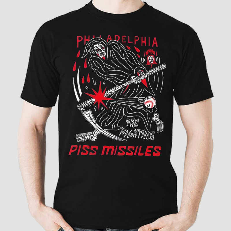 Eric Kenney Philadelphia The Fighting Piss Missiles Shirt