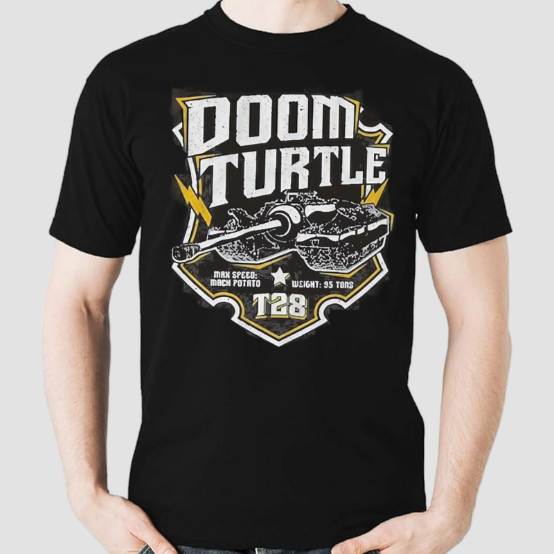 The Fat Electrician Doom Turtle Shirt