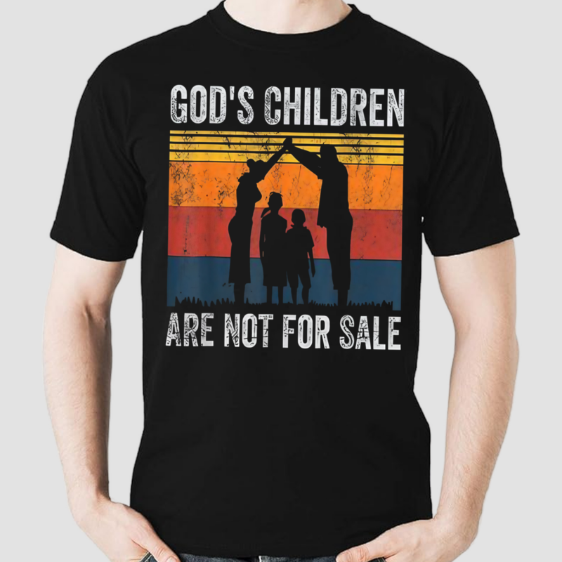 Gods Children Are Not For Sale Shirt