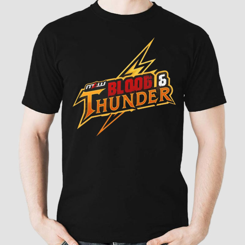 Mlw Blood And Thunder 24 Shirt