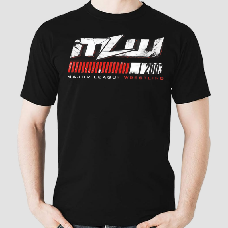 Mlw Major League Wrestling Est 2003 Shirt