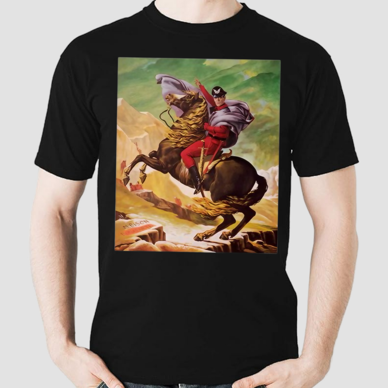 M Bison Crossing The Alps Wall Street Fighter 1994 Shirt