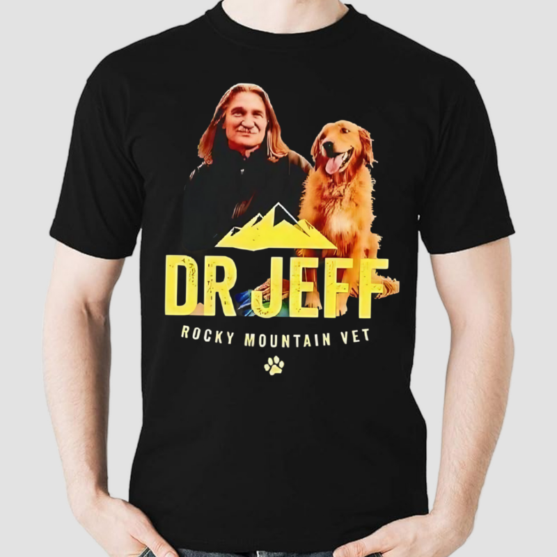 Dr Jeff Rocky Mountain Vet Shirt