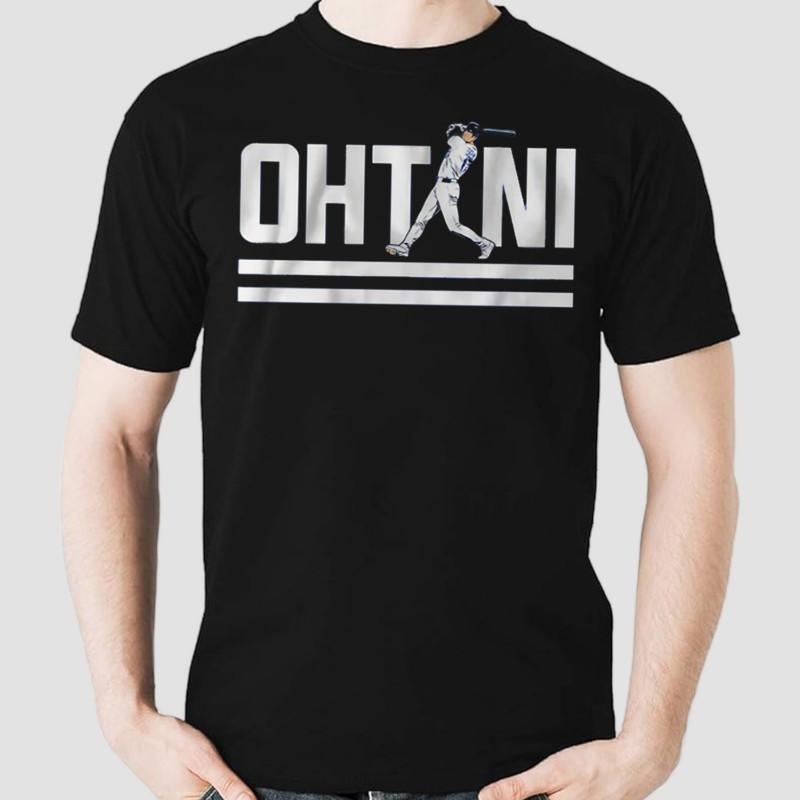 Shohei Ohtani Name Figure Shirt