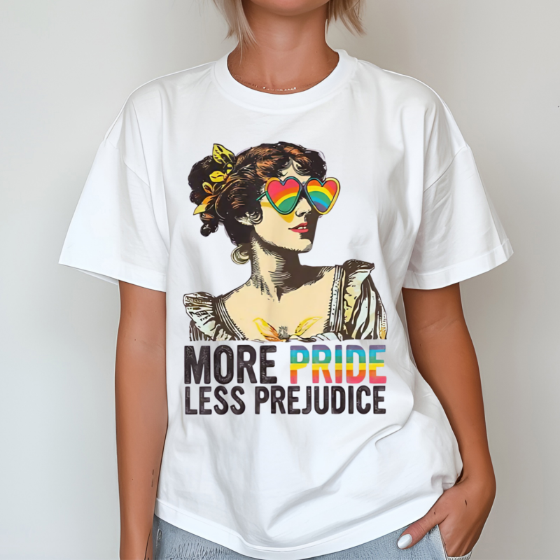 More Pride Less Prejudice Pride Month Shirt