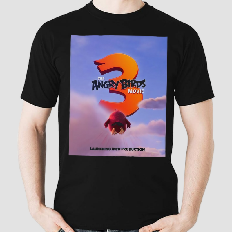 The Angry Birds 3 Movie Unisex Essentials Shirt