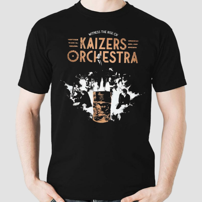 Witness The Rise Of Kaizers Orchestra Europe Tour 2024 Shirt