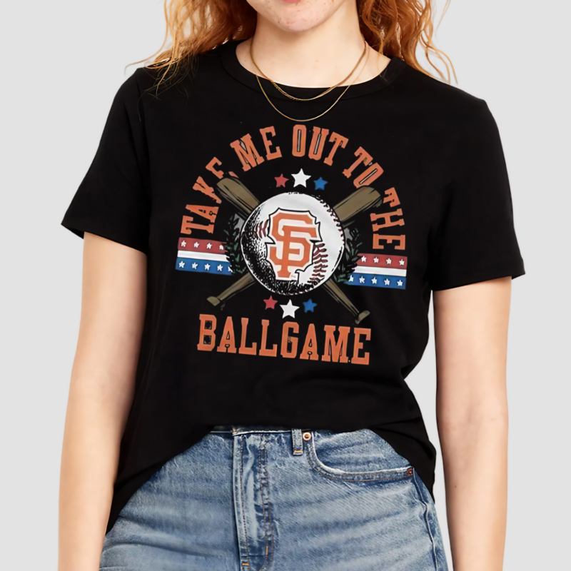 Women’s San Francisco Giants Take Me Out To The Ballgame Shirt