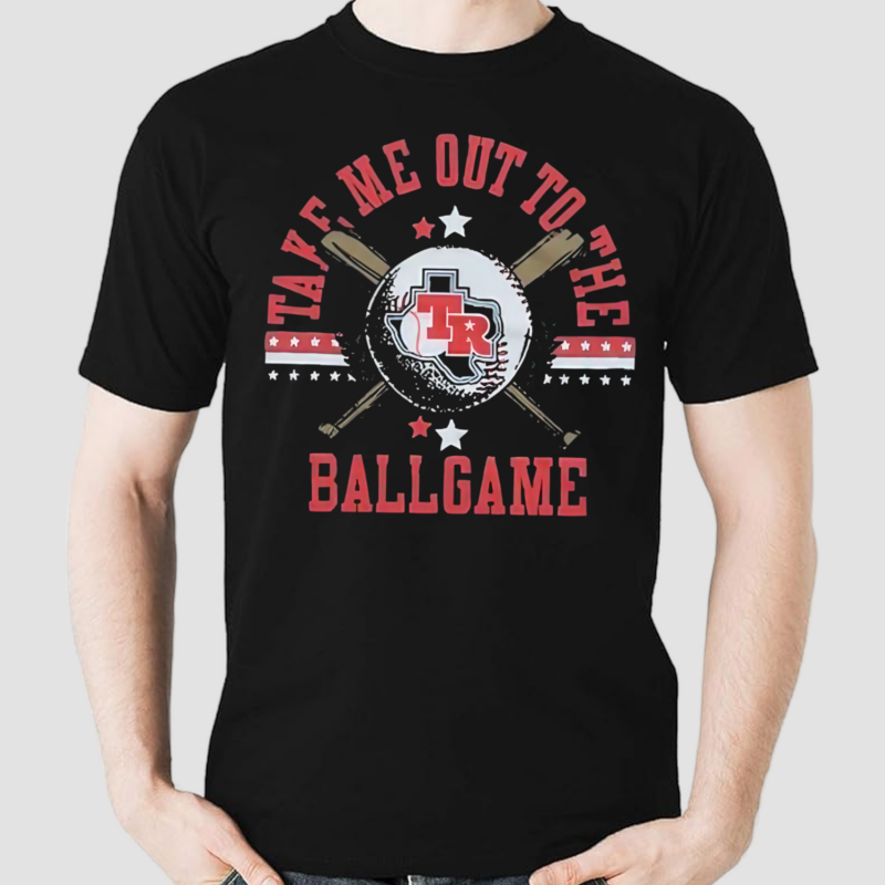 Women’s Texas Rangers Take Me Out To The Ballgame Shirt