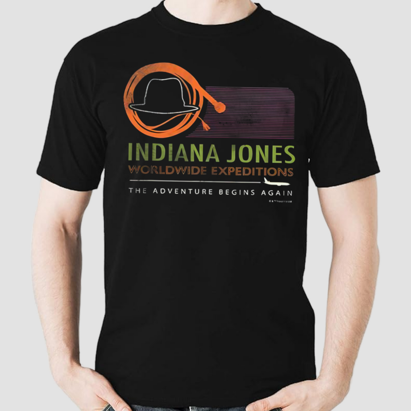 Lucasfilm Indiana Jones And The Dial Of Destiny Expeditions Shirt