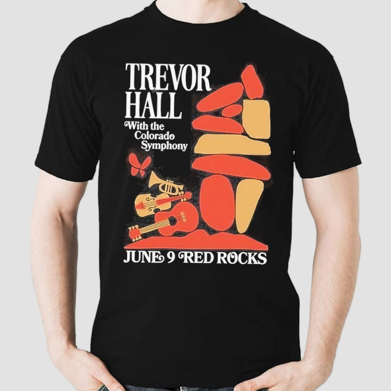 Trevor Hall June 9 2024 Red Rock Shirt