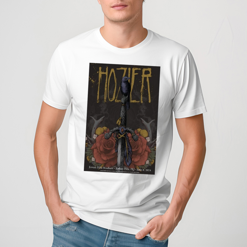 Hozier at forest hills stadium in forest hills ny on june 8 2024 shirt