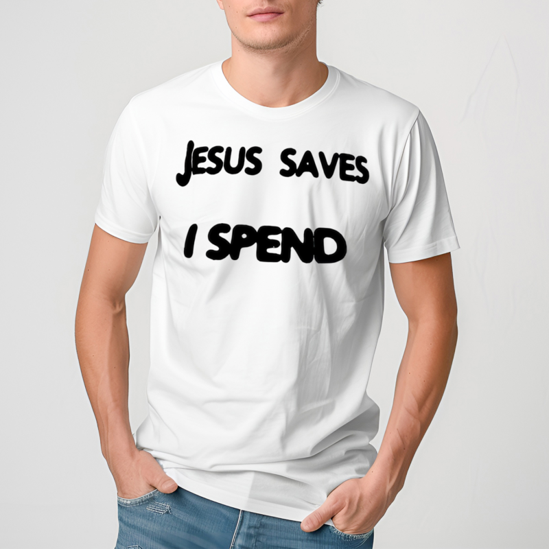 Jesus Saves I Spend Shirt