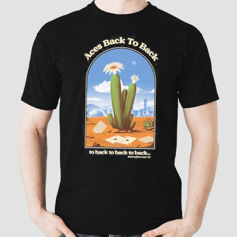 Aces Back To Back Cactus Shirt