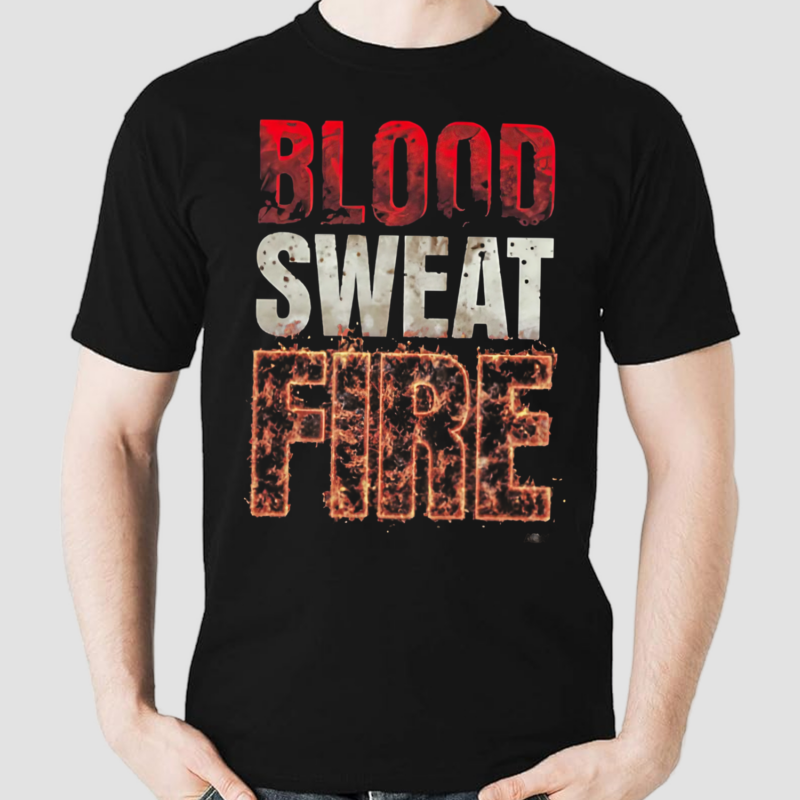 Jack Perry Blood Sweat Fire Shirt