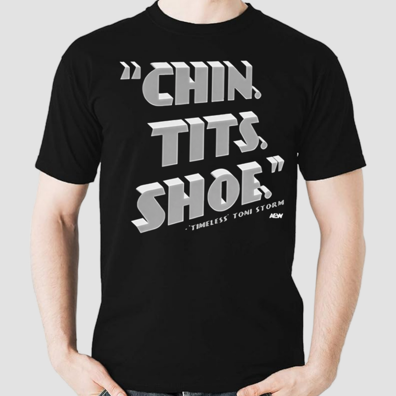 Toni Storm Chin Tits Shoe Shirt