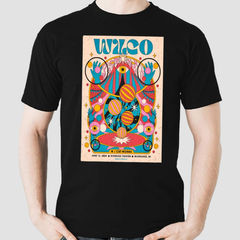 Wilco Show Milwaukee WI 6 12 2024 Poster Shirt