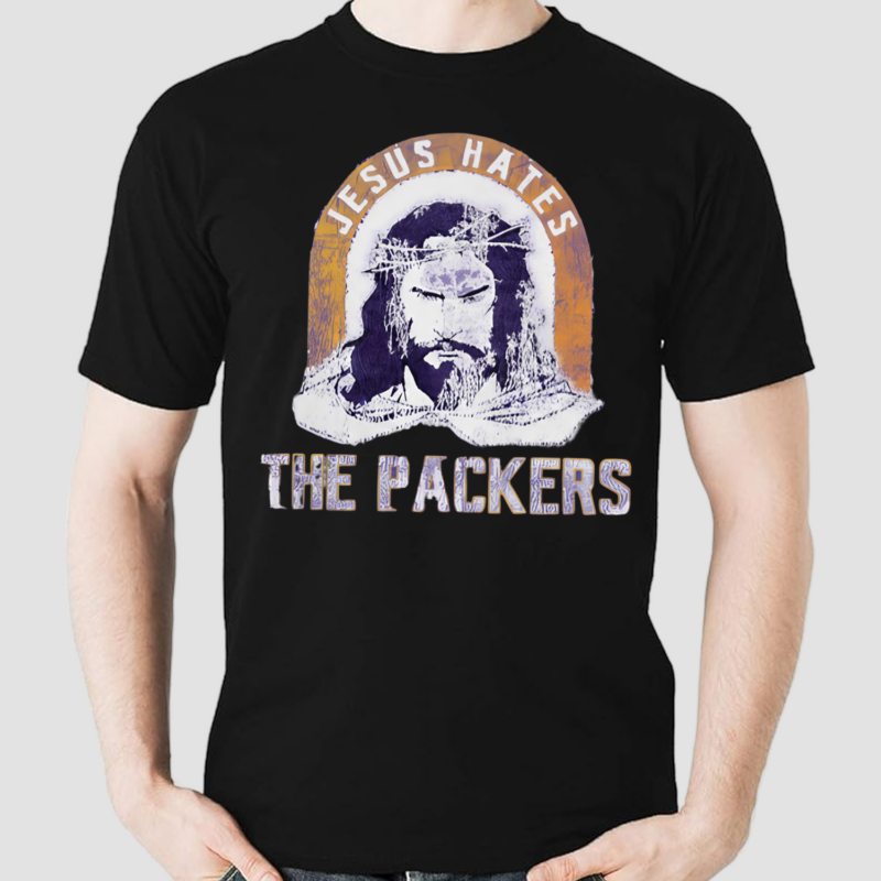 Jesus Hates The Packers Shirt