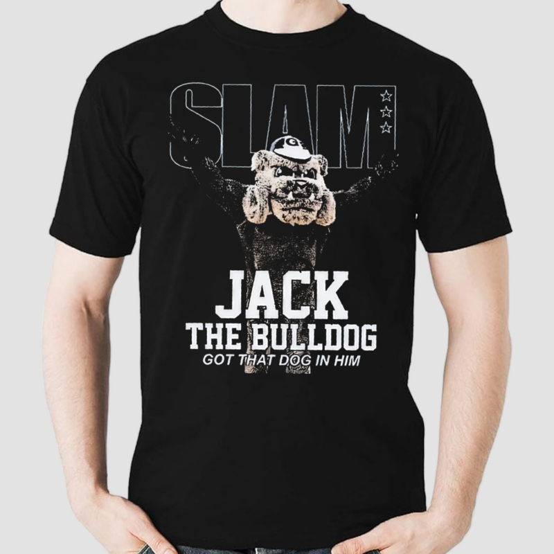 SLAM Georgetown Mascot Jack The Bulldog Got That Dog In Him Shirt