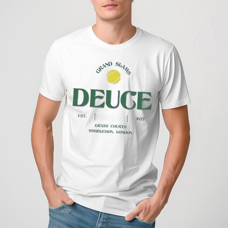 Wimbledon Tennis Grand Slams Deuce Grass Courts Shirt