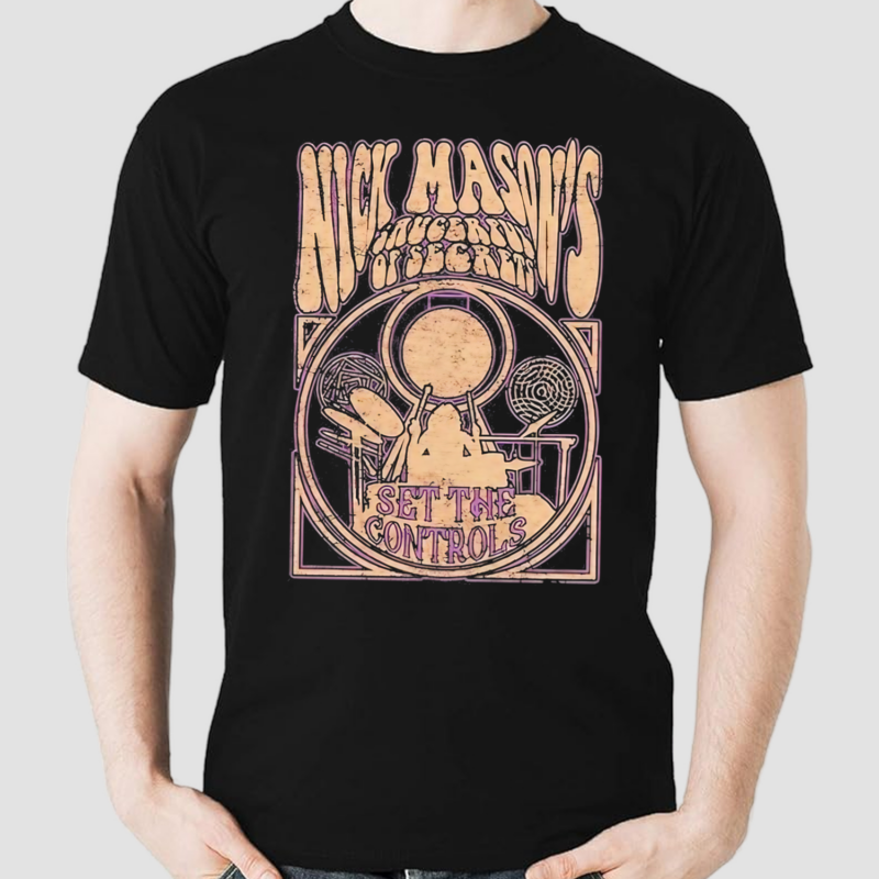 Nick Mason Gong Silhouette Shirt