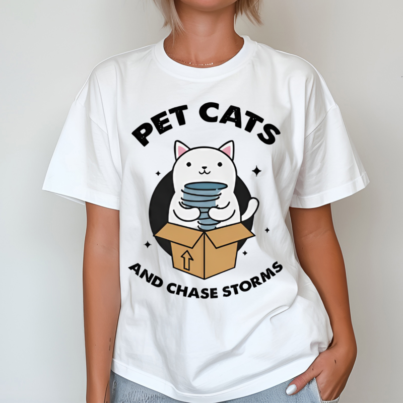 Helicity Pet Cats And Chase Storms Shirt