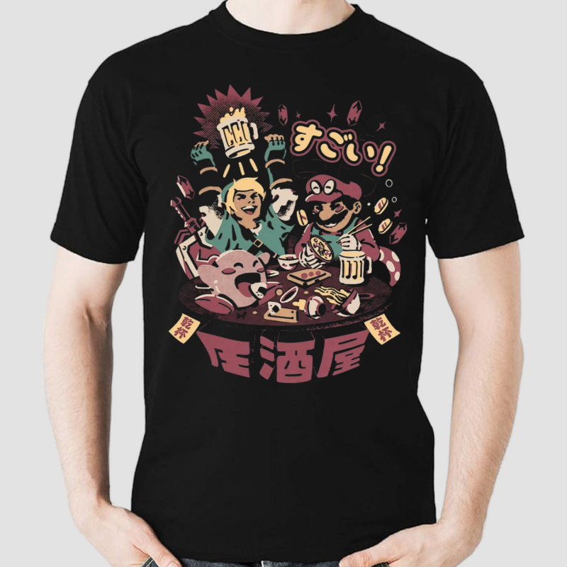 Heroes Izakaya Anime Shirt