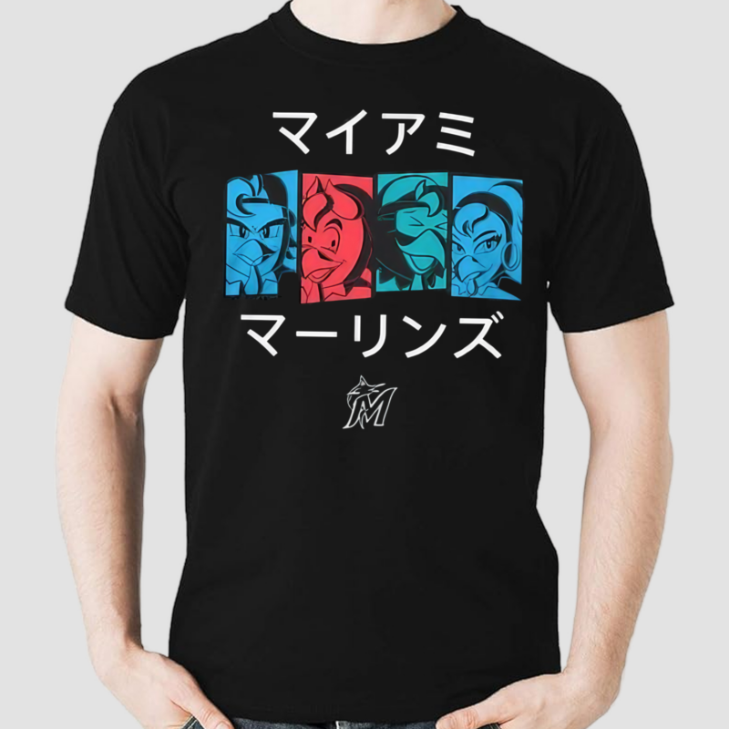 Marlins Anime Day Shirt