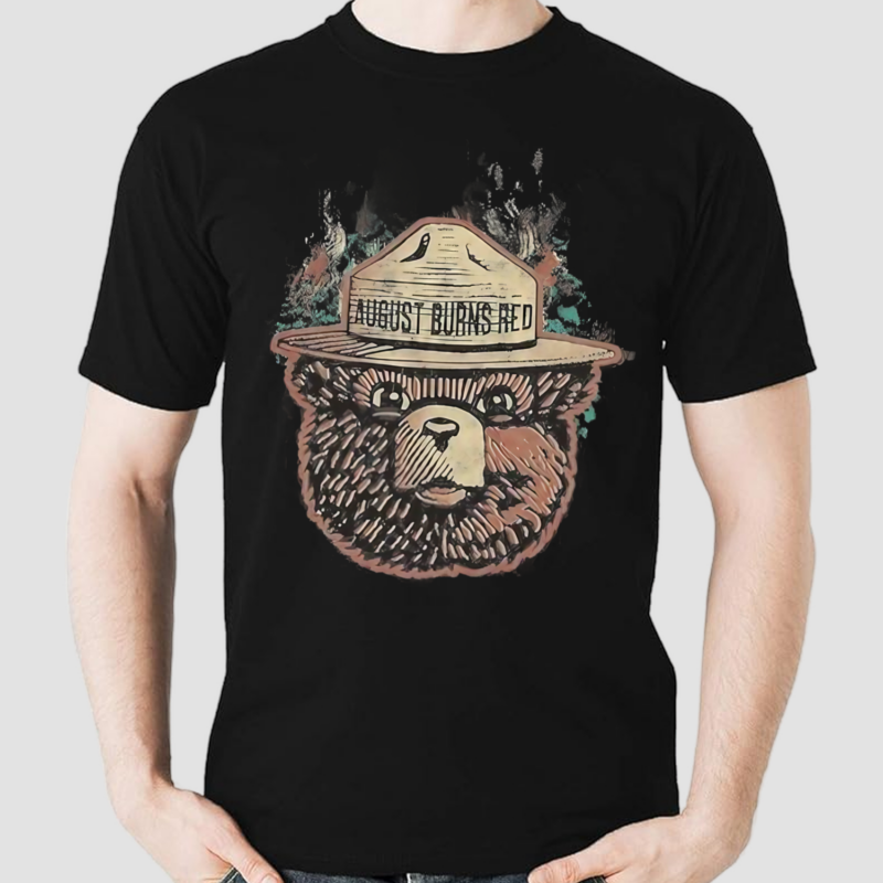 August Burns Red Smokey The Bear Throwback Shirt