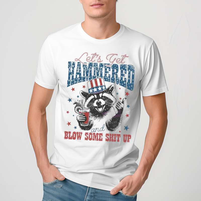 Raccoon Lets Get Hammered And Blow Some Shit