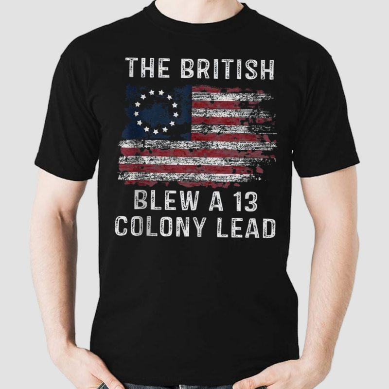 British Blew 13 Colony Lead Shirt