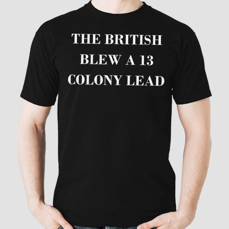 British Blew 13 Colony Lead TShirt