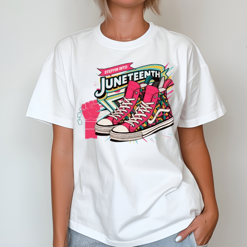 Steppin Into Juneteeth Shirt