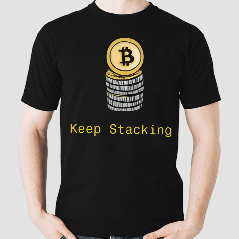 Bitcoin Keep Stacking Shirt