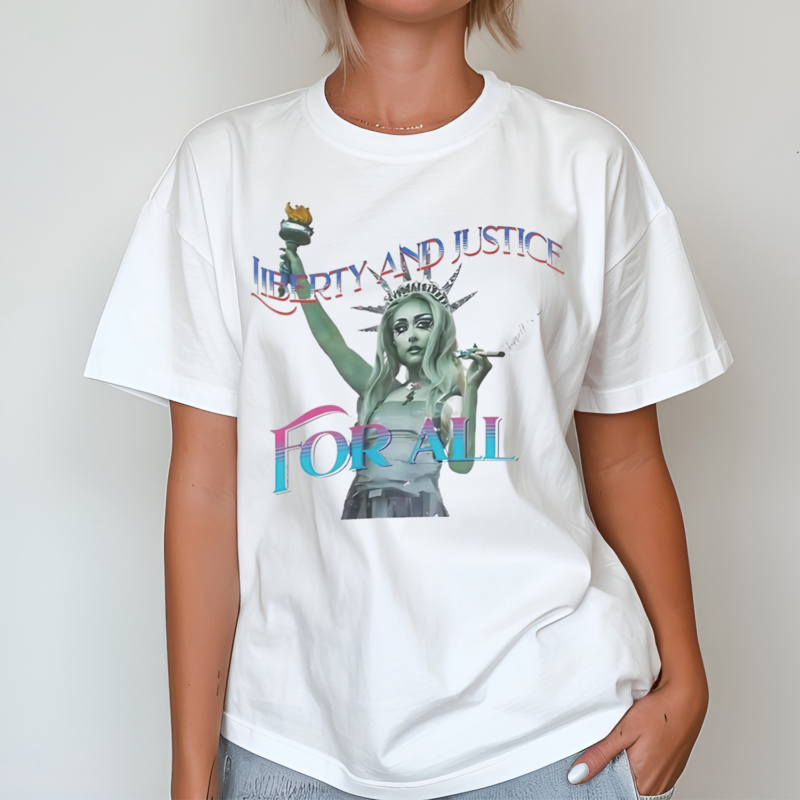 Gov Ball Chappell Roan Liberty And Justice For All Sign Shirt