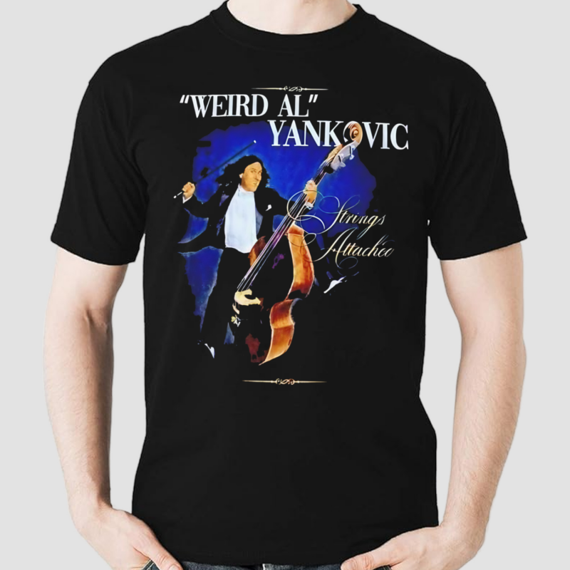 Weird AL Yankovic Strings Attached 2024 Vintage Shirt