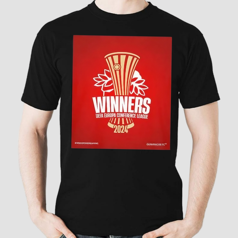 2024 Uefa Europa Conference League Winners Are Olympiacos Fc We Keep On Dreaming Shirt