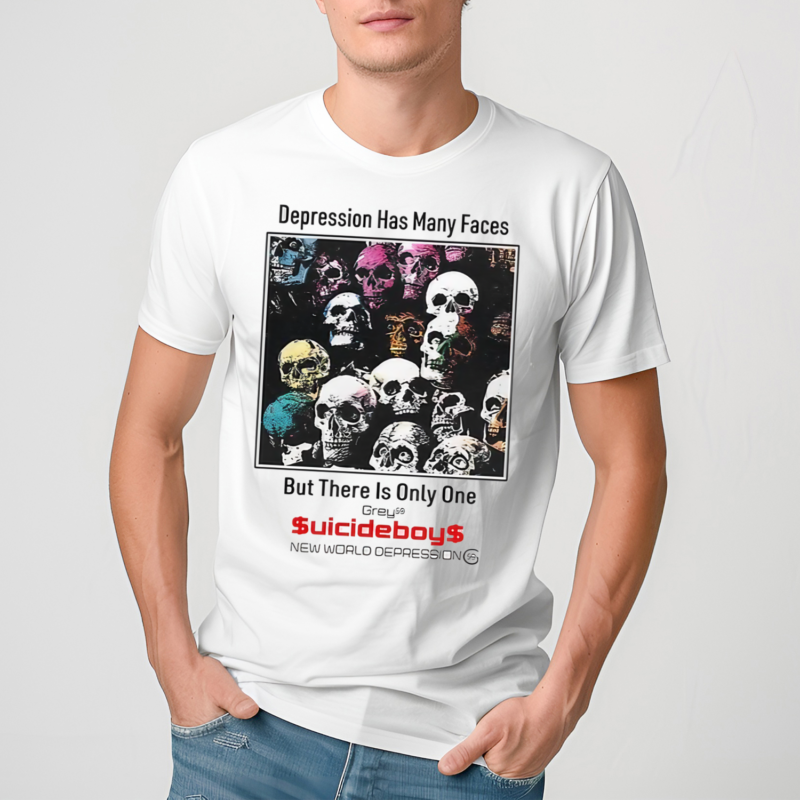 Depression Has Many Faces But There Is Only One Uicideboy Shirt