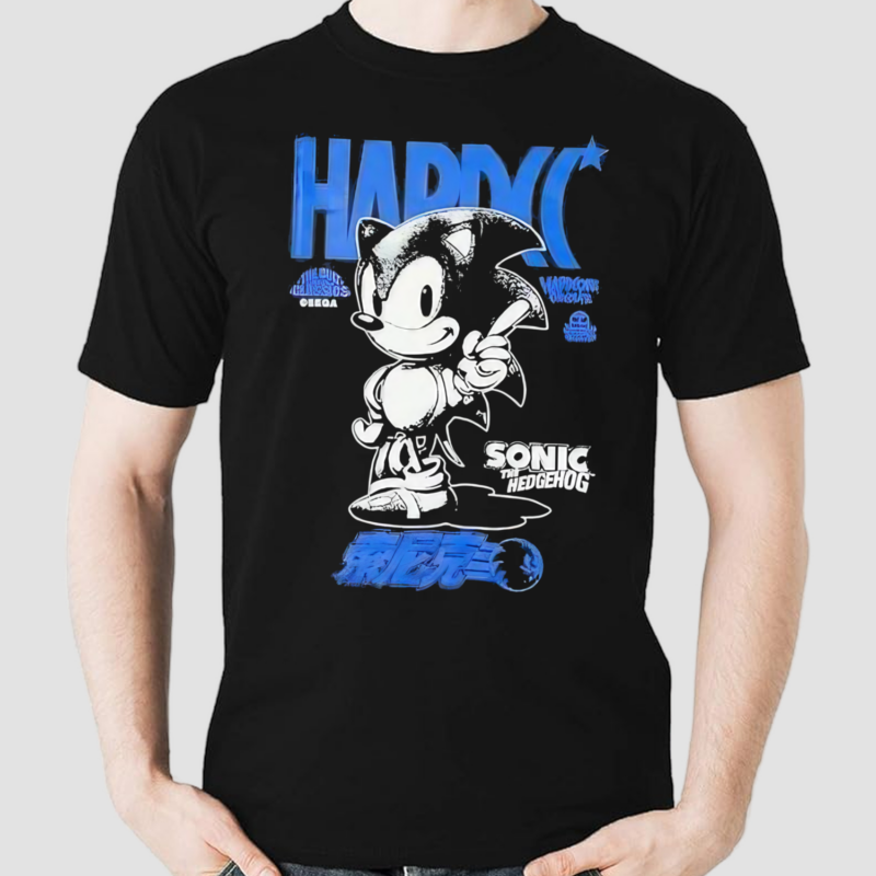 Sonic Hard The Hedgehog Shirt