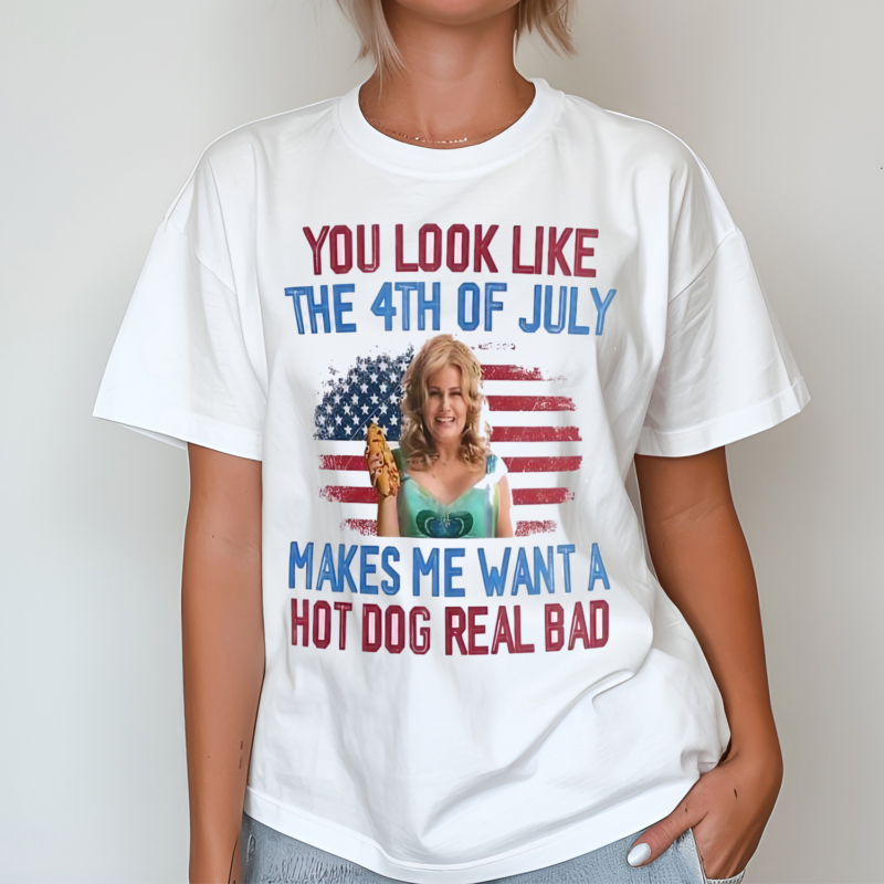 Jennifer Coolidge Makes Me Want A Hot Dog Real Bad Shirt